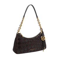 Michael Michael Kors Women Medium Nolita Pouch With Woven Leather