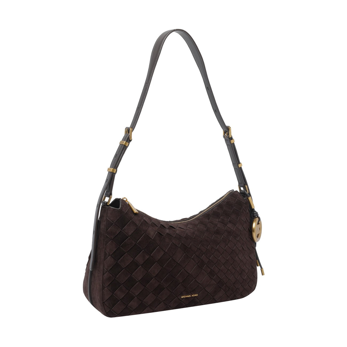 Michael Michael Kors Michael Michael Kors Women Medium Nolita Suede Shoulder Bag