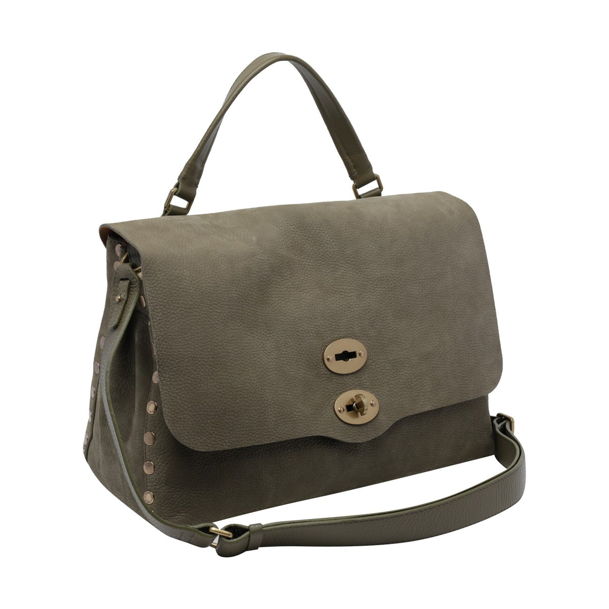 Zanellato Women Medium Postina Jones Nabuk Handbag