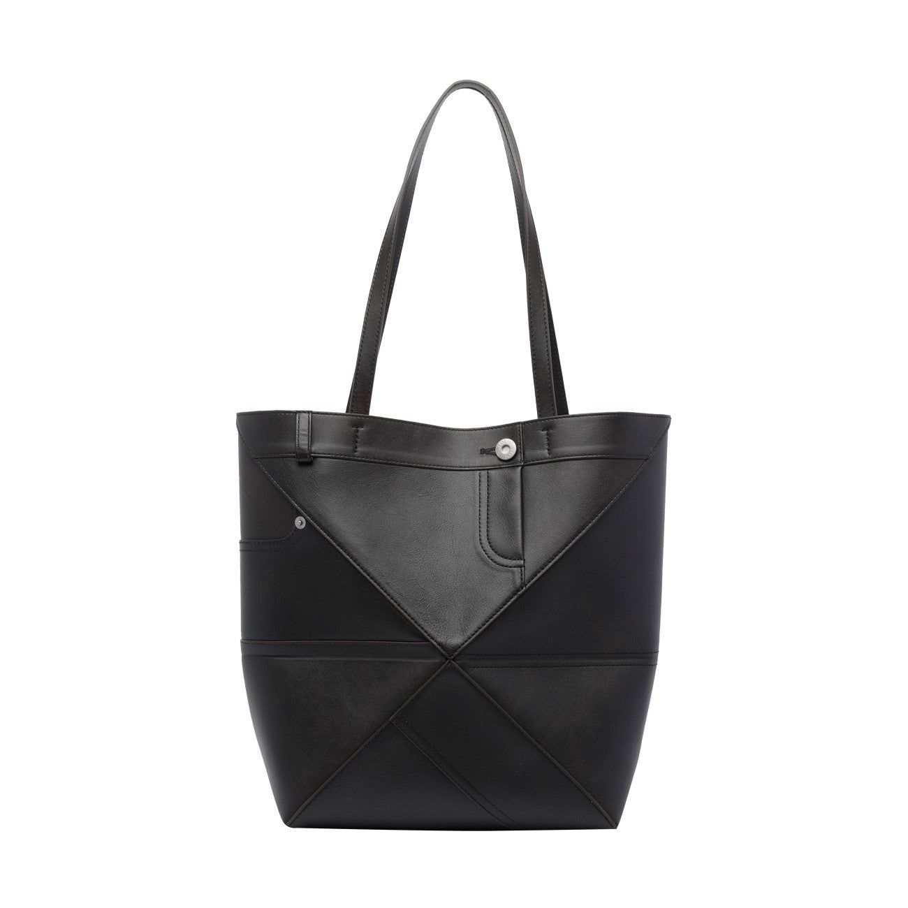 Loewe Women Medium Puzzle Fold Trousers Effect Tote Bag