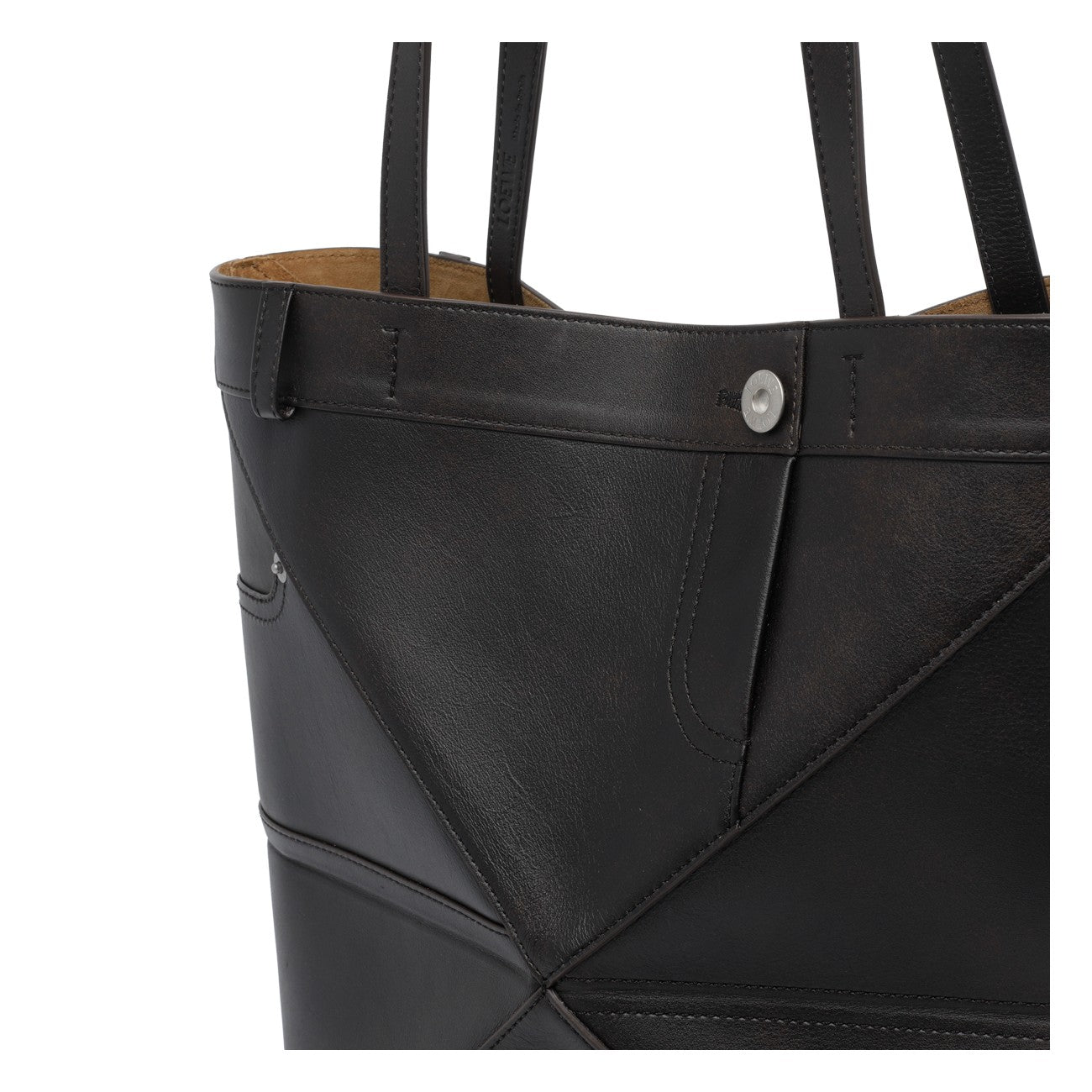 Loewe Women Medium Puzzle Fold Trousers Effect Tote Bag