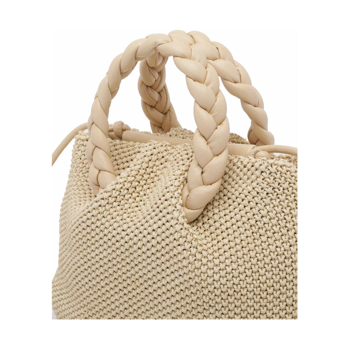 Hereu Hereu Women Medium Raffia Soft Bombom Handbag