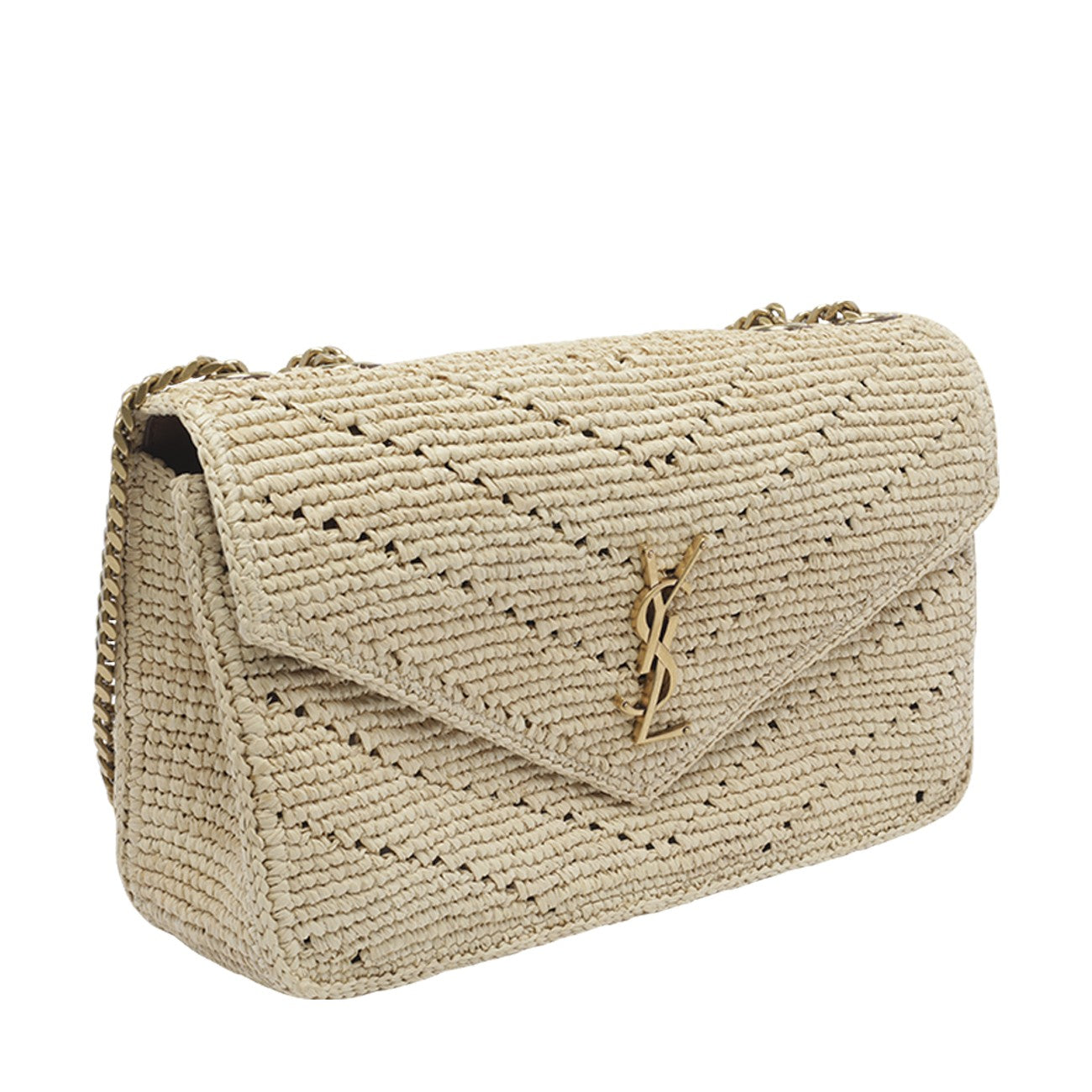 Saint Laurent Saint Laurent Women Medium Rafia Loulou Shoulder Bag