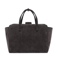 Hidesins Women Medium Suede Flap Handbag