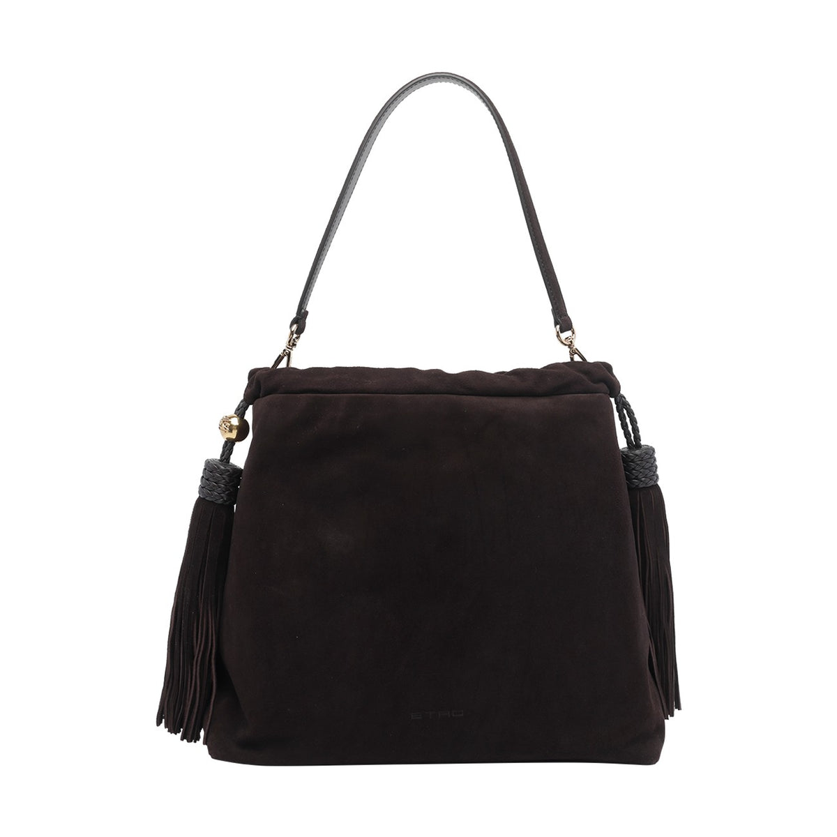 Etro Etro Women Medium Suede Kalispera Bag With Tassels
