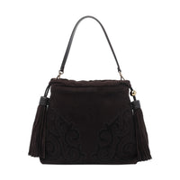 Etro Etro Women Medium Suede Kalispera Bag With Tassels