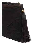 Etro Etro Women Medium Suede Kalispera Bag With Tassels