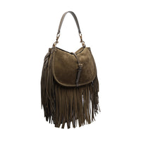 Etro Etro Women Medium Suede Pony Shoulder Bag