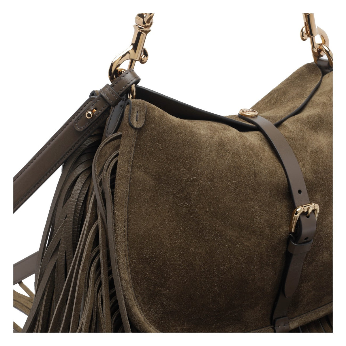 Etro Etro Women Medium Suede Pony Shoulder Bag