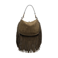 Etro Etro Women Medium Suede Pony Shoulder Bag