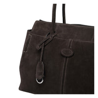 Tod's Women Medium Suede Shopping Bag
