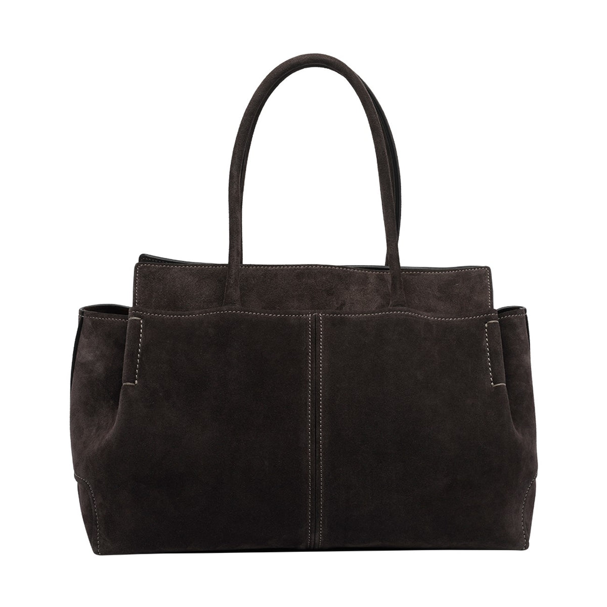 Tod's Women Medium Suede Shopping Bag