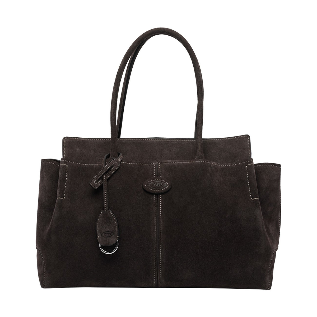 Tod's Women Medium Suede Shopping Bag