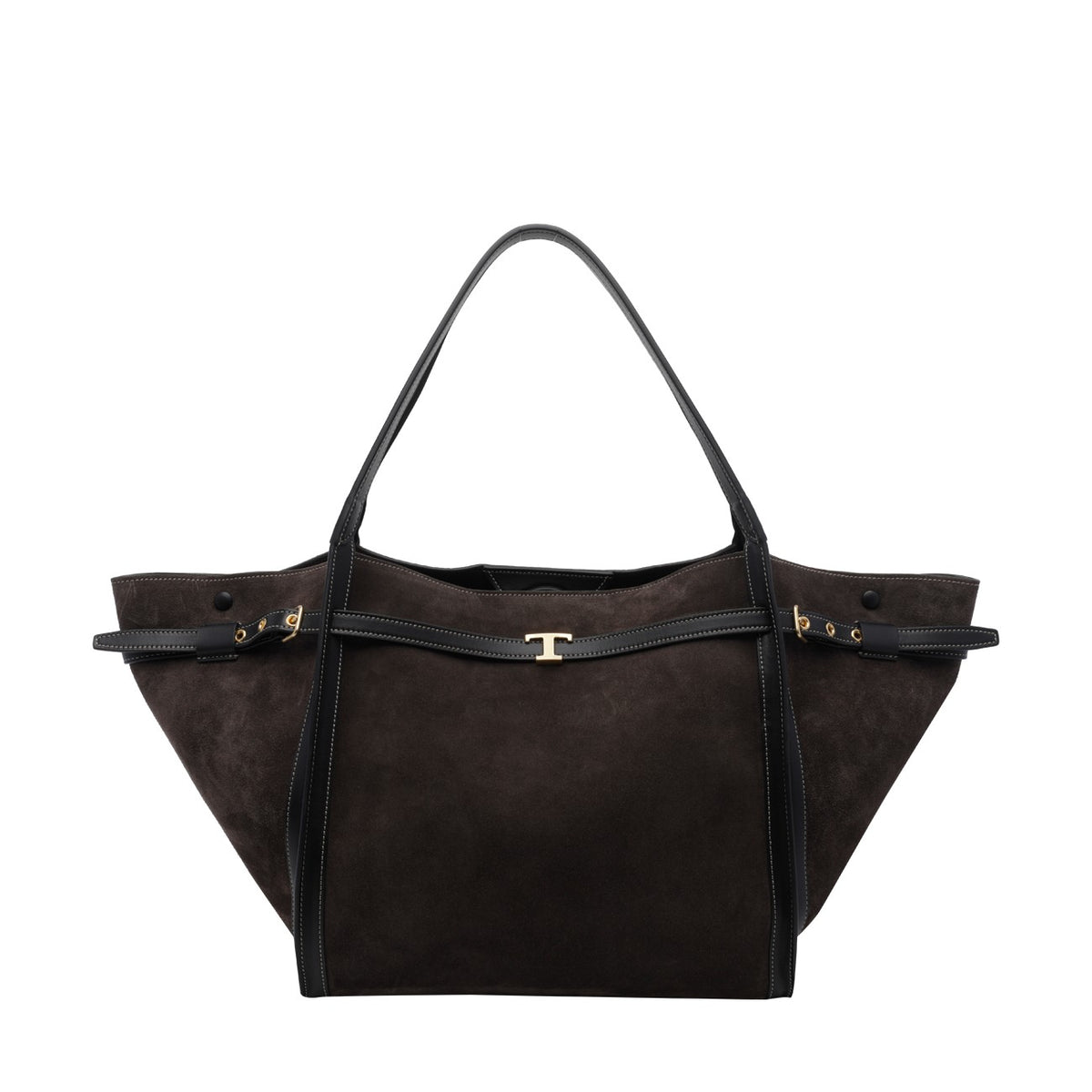 Tod's Women Medium Suede T Signature Shopping Bag