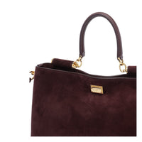Dolce&Gabbana Women Medium Suede Vittoria Handbag