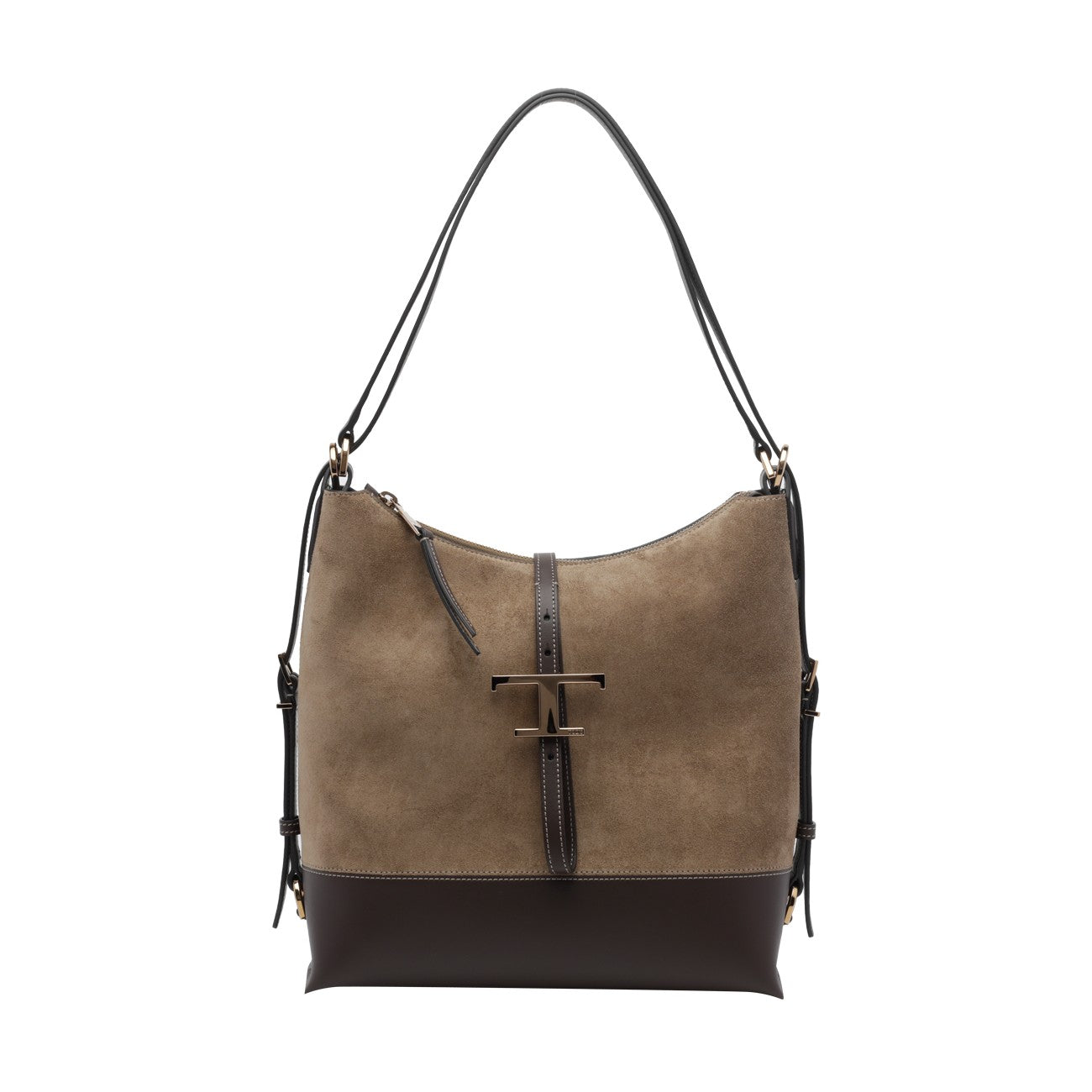 Tod's Tod's Women Medium T-Timeless Suede Backpack And Shoulder Bag