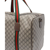 Gucci Men Medium Web Duffle Bag