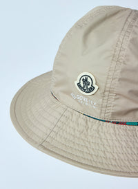Moncler x FRGMT Hiroshi Fujiwara Moncler X Frgmt Hiroshi Fujiwara Men Logo Motif Bucket Hat