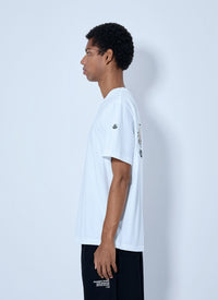 Moncler X Frgmt Hiroshi Fujiwara Men Logo Motif T-Shirt