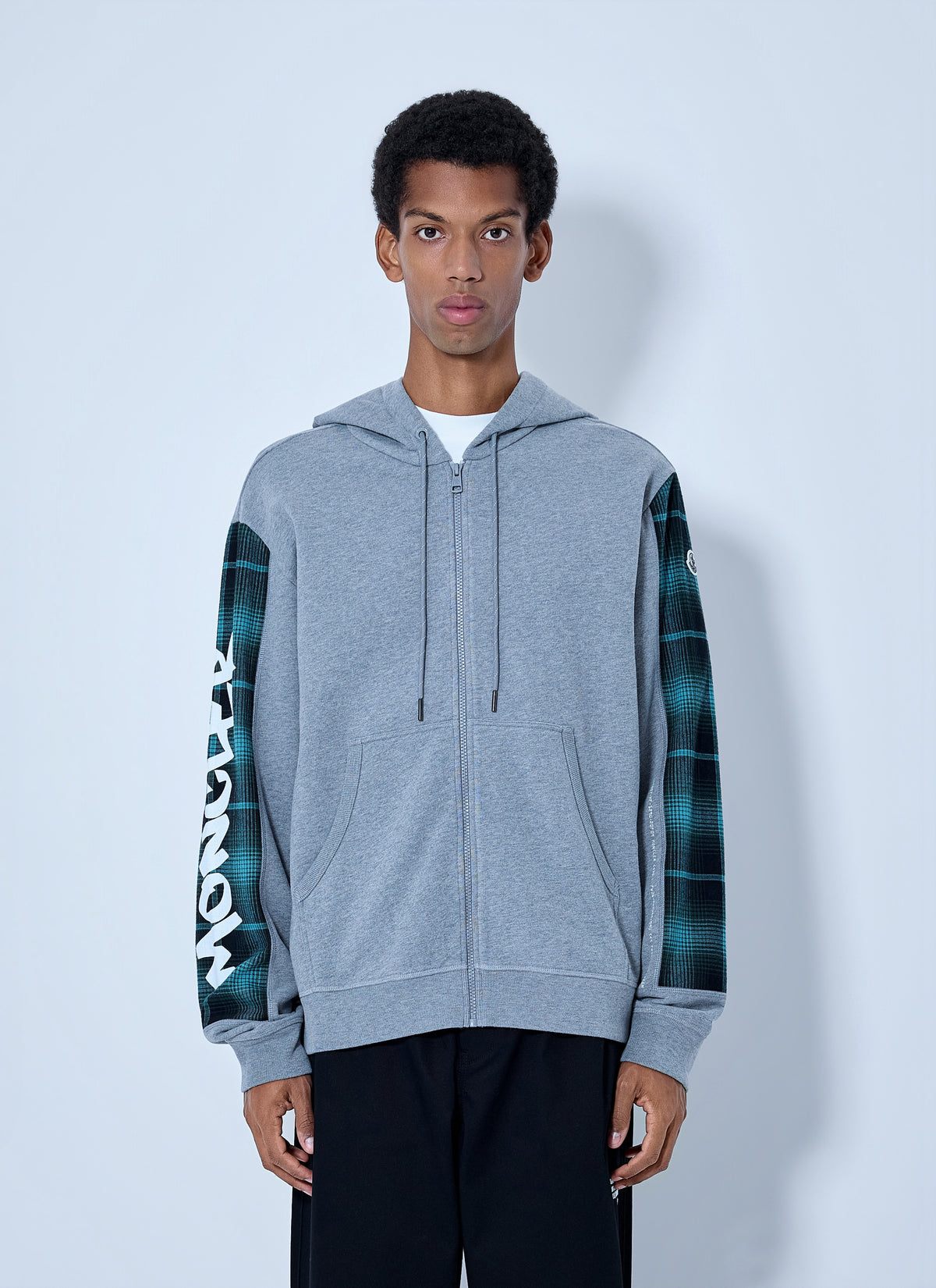 Moncler X Frgmt Hiroshi Fujiwara Men Hooded Zip Sweatshirt