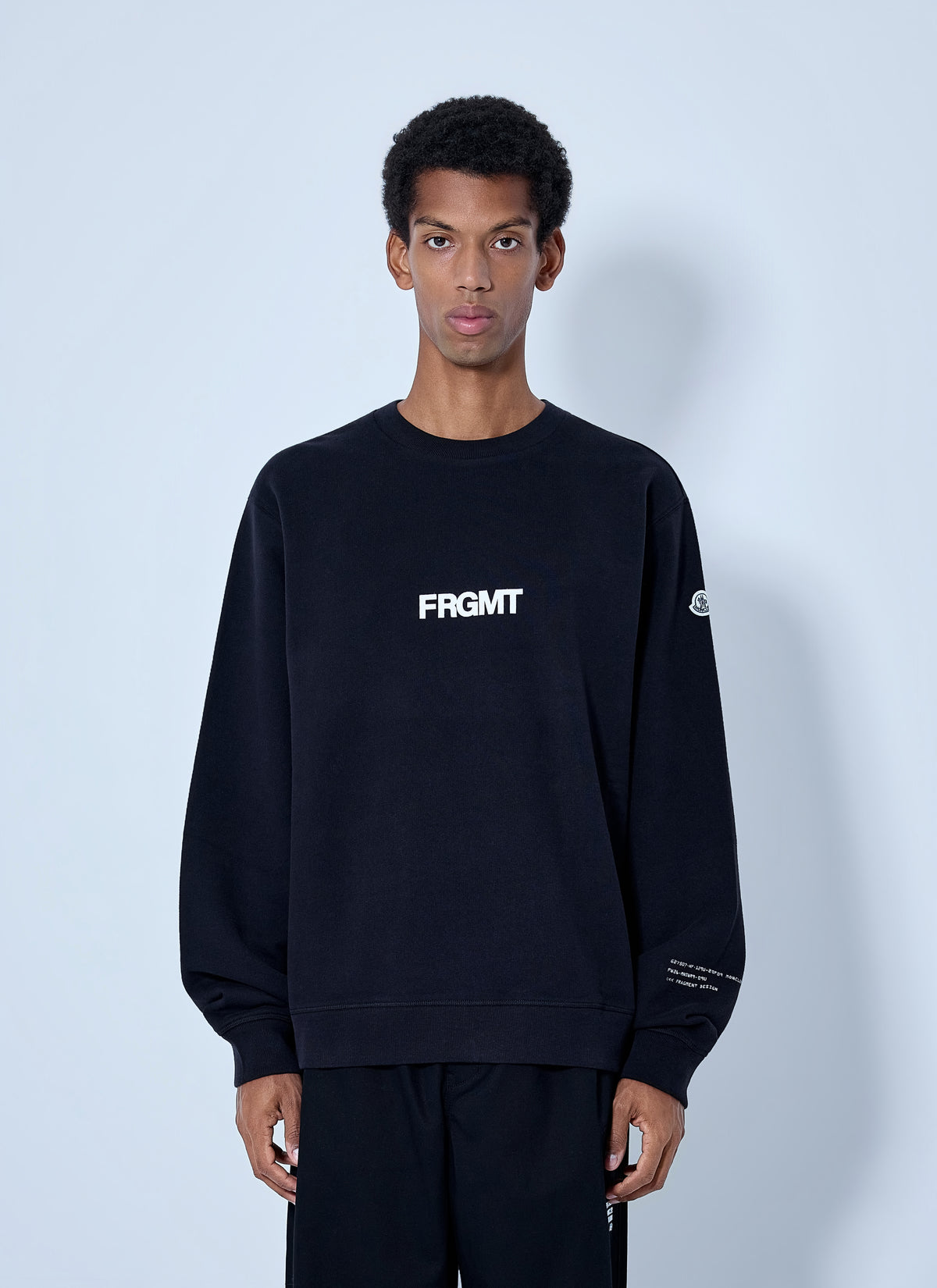 Moncler X Frgmt Hiroshi Fujiwara Men Logo Print Sweatshirt