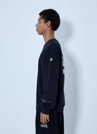 Moncler X Frgmt Hiroshi Fujiwara Men Logo Print Sweatshirt