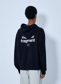 Moncler x FRGMT Hiroshi Fujiwara Moncler X Frgmt Hiroshi Fujiwara Men Hooded Sweatshirt With Patch Detail