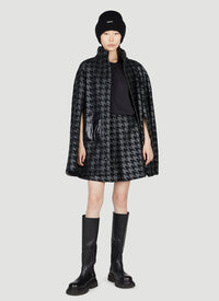 7 Moncler Fragment 7 Moncler Fragment Women Houndstooth Mini Skirt