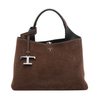 Tod's Tod's Women Micro Leather Handbag With T Timeless Charm