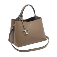 Tod's Tod's Women Micro Leather Handbag With T Timeless Charm