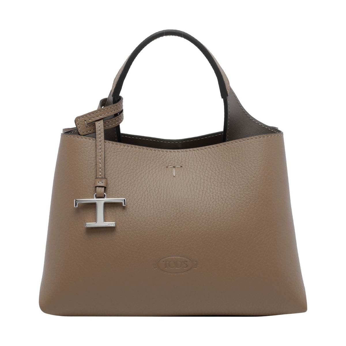 Tod's Tod's Women Micro Leather Handbag With T Timeless Charm