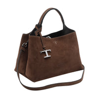 Tod's Tod's Women Micro Leather Handbag With T Timeless Charm