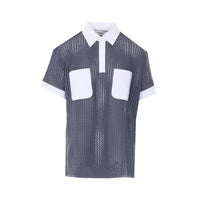Fendi Women Military Mesh Polo