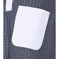 Fendi Women Military Mesh Polo