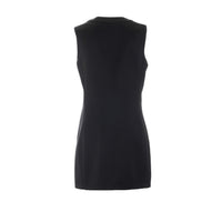 Saint Laurent Saint Laurent Women Mini Buttons And Crystals Dress