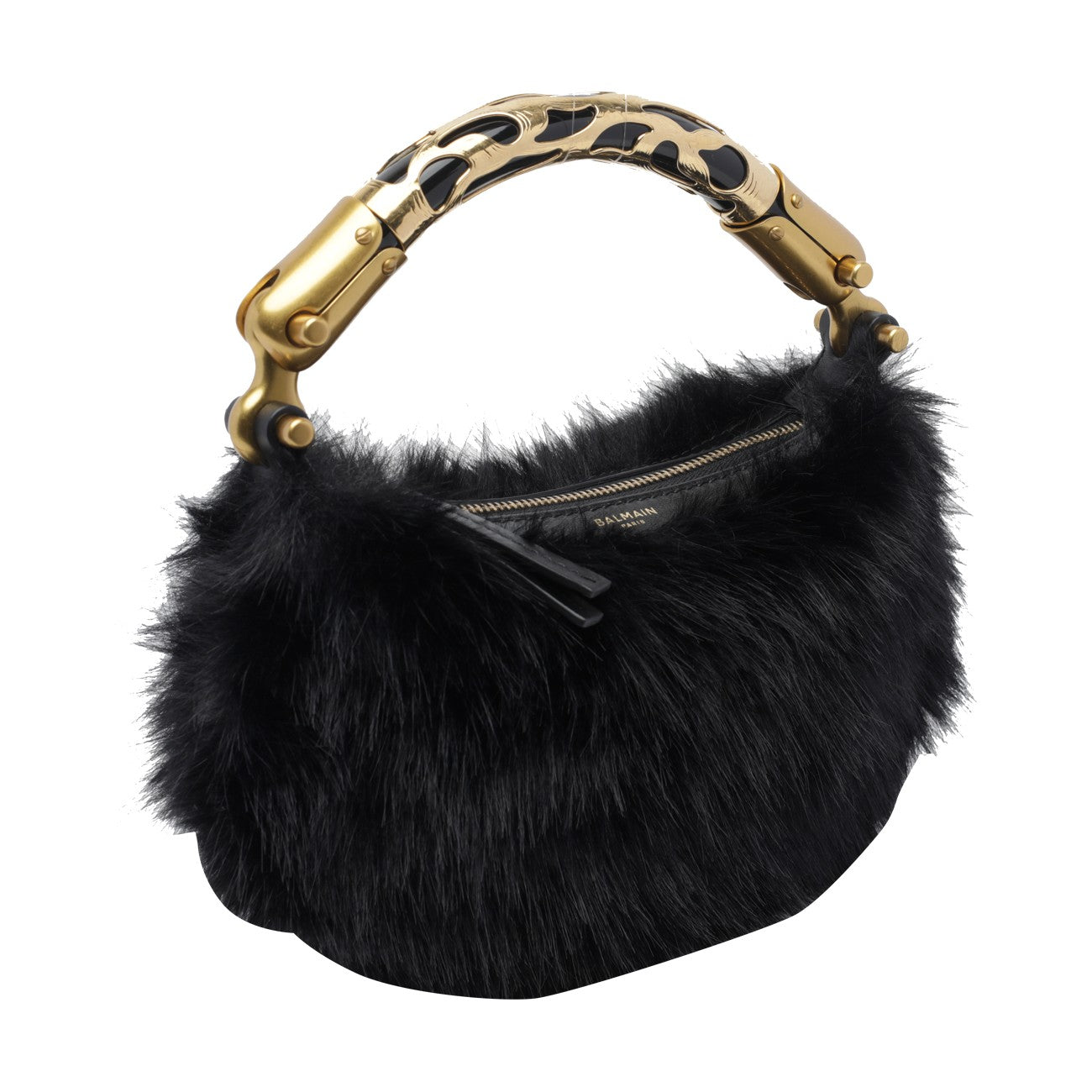 Balmain Balmain Women Mini Ebene Handbag