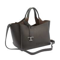 Tod's Women Mini Leather Bag With T Timeless Pendant