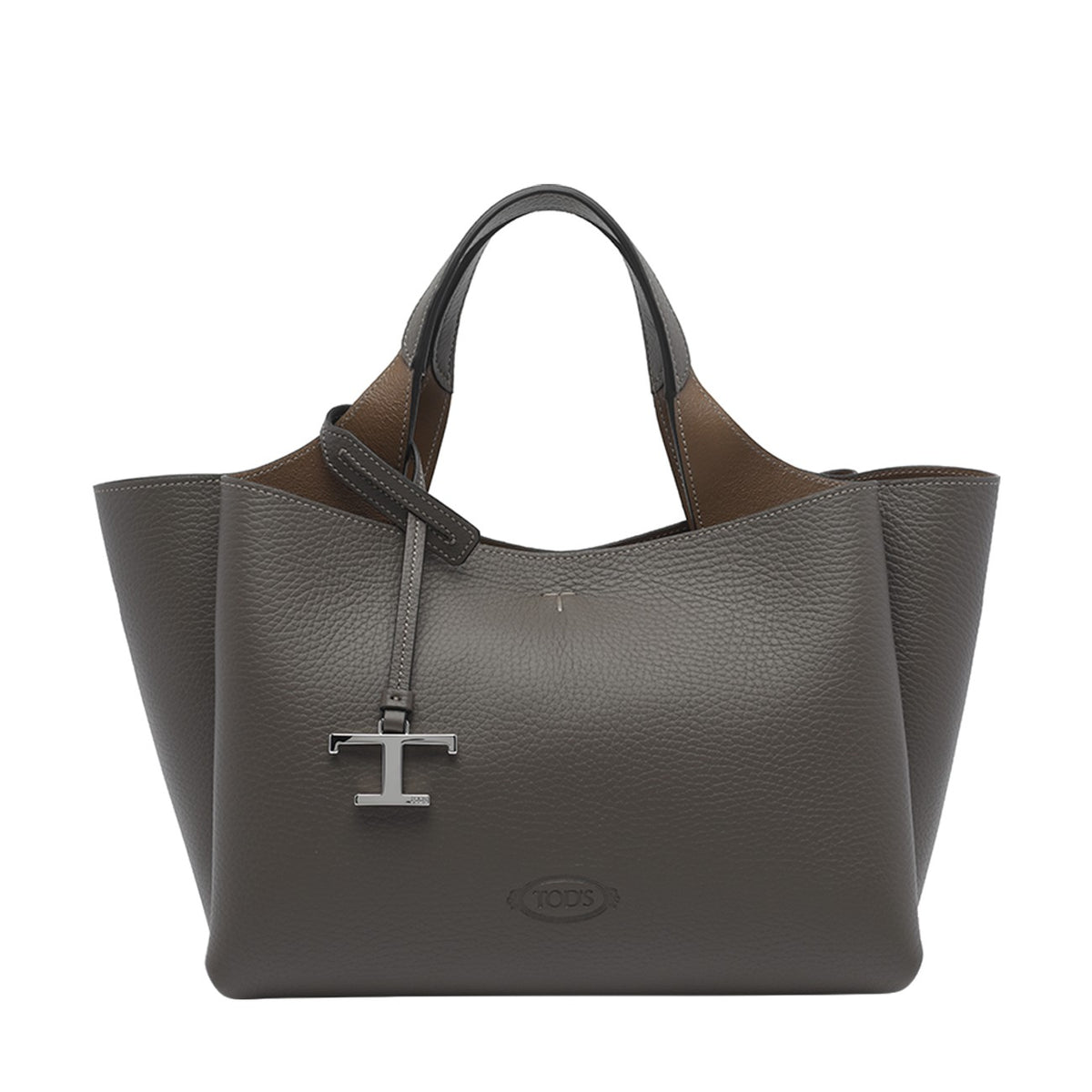 Tod's Women Mini Leather Bag With T Timeless Pendant