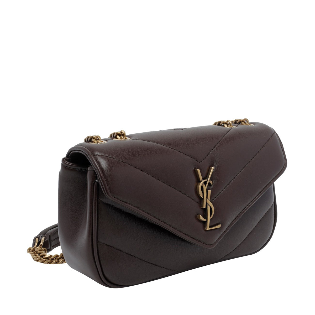 Saint Laurent Women Mini Loulou Crossbody Bag