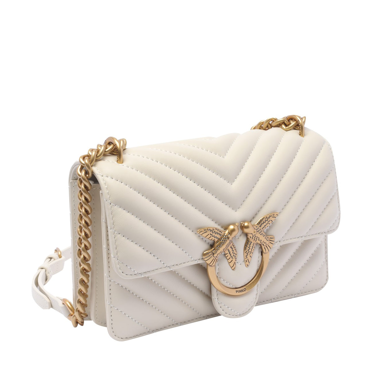 Pinko Pinko Women Mini Love One Chevron Crossbody Bag