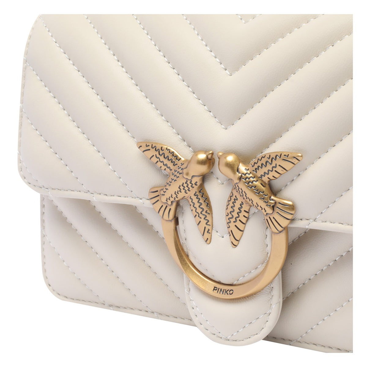 Pinko Pinko Women Mini Love One Chevron Crossbody Bag