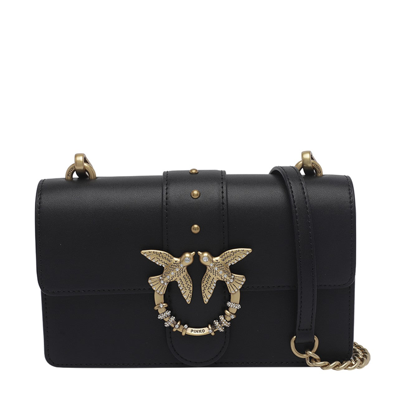 Pinko Pinko Women Mini Love One Jewel Buckle Crossbody Bag