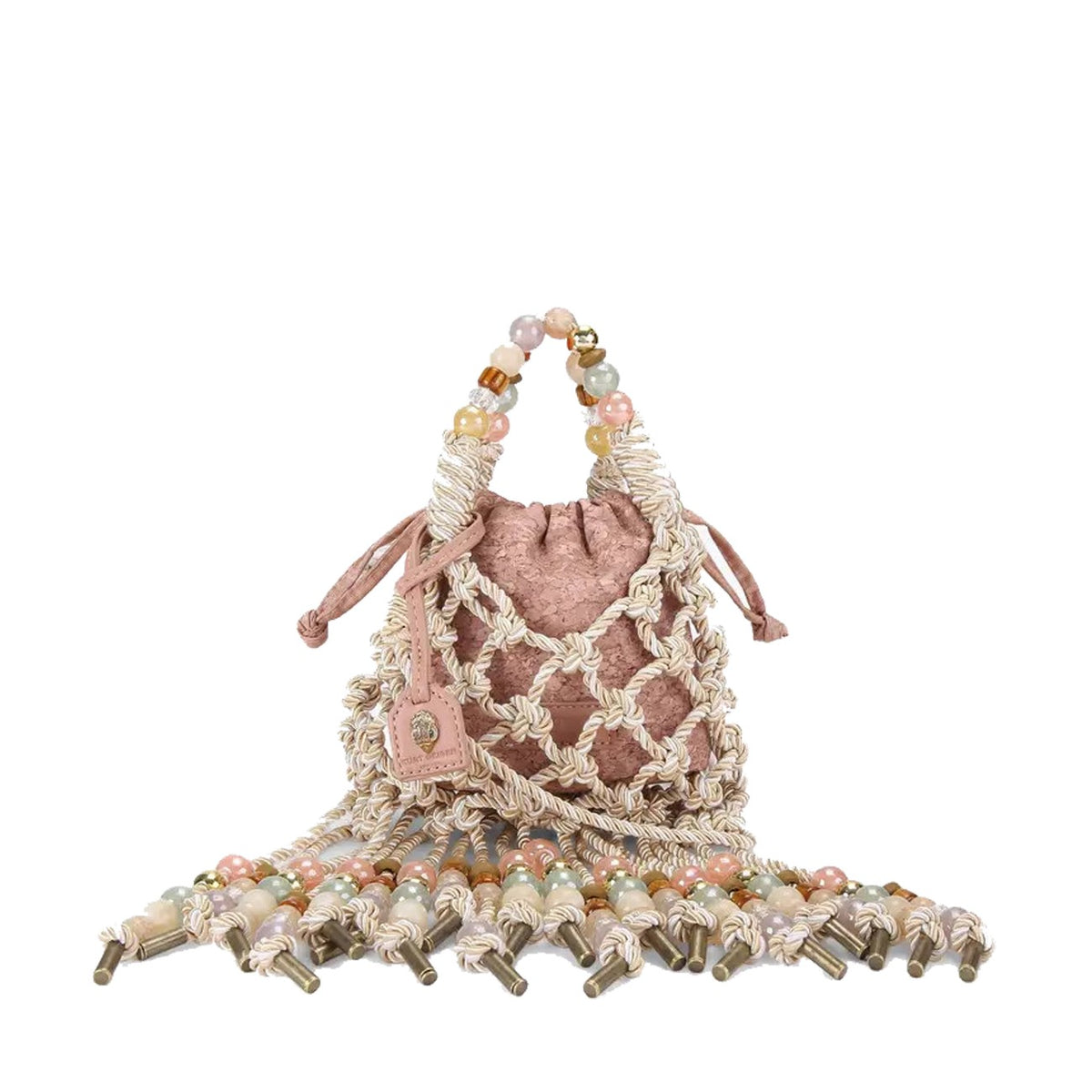 Kurt Geiger Women Mini Macrame Rope Handbag