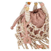 Kurt Geiger Women Mini Macrame Rope Handbag