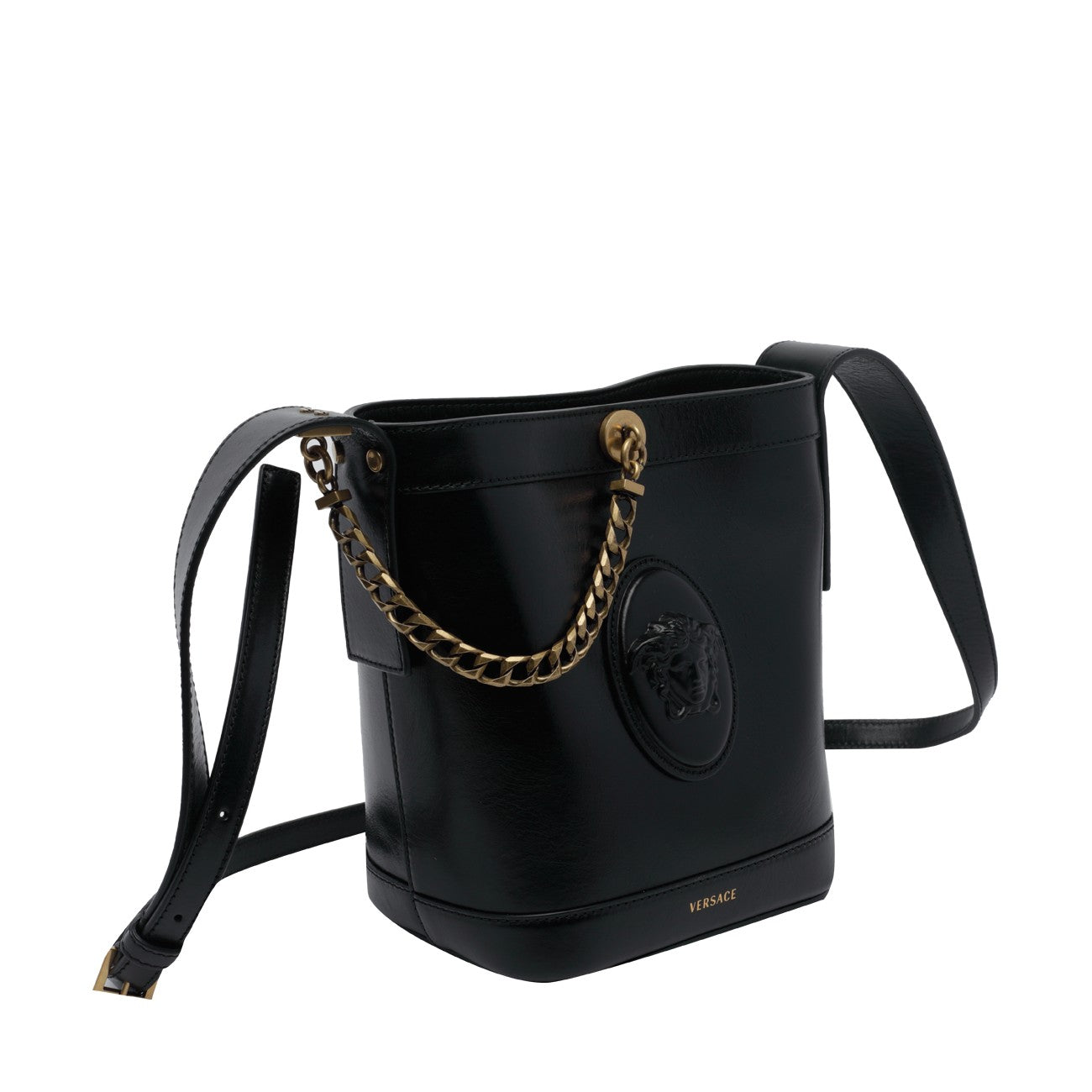 Versace Versace Women Mini Pivot Bucket Bag
