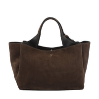 Tod's Tod's Women Mini Suede Handbag With T Timeless Pendant