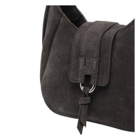 Hogan Hogan Women Mini Suede Hogan Trend Hobo Bag