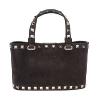 Valentino Garavani Valentino Garavani Women Mini Suede Rockstud Handbag