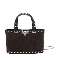 Valentino Garavani Valentino Garavani Women Mini Suede Rockstud Handbag