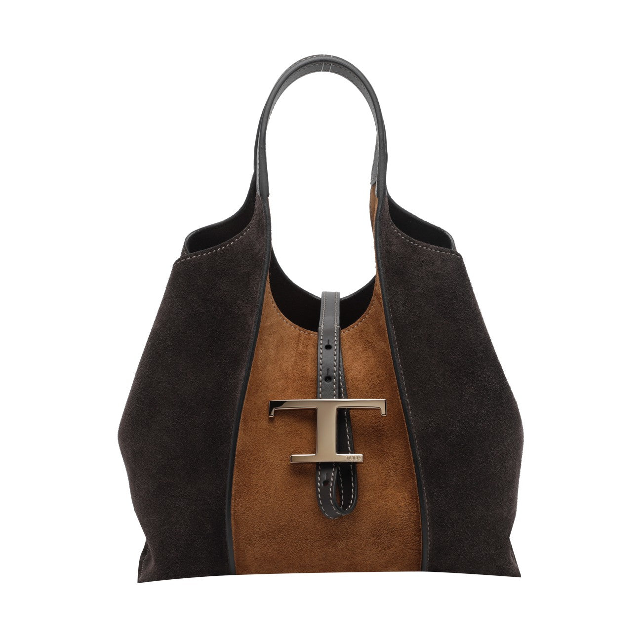 Tod's Tod's Women Mini Suede T Timeless Shopping Bag